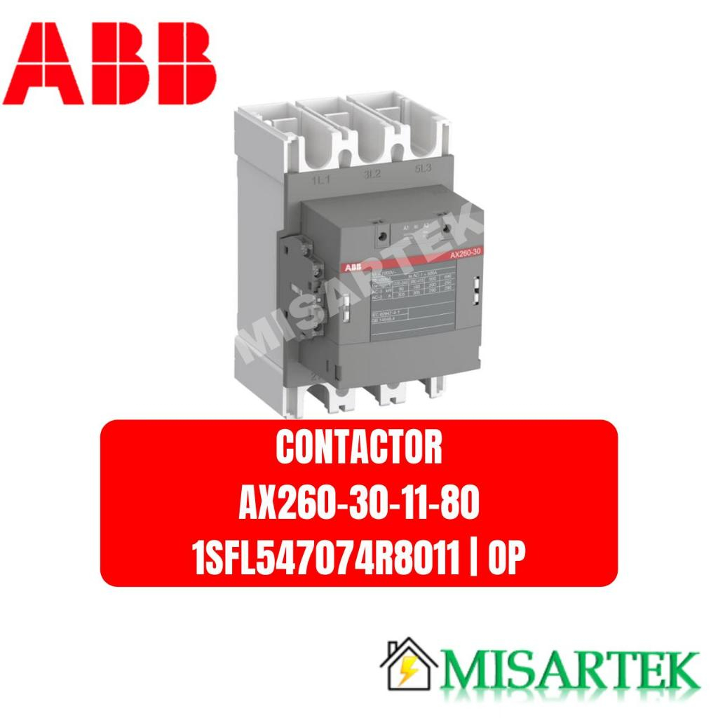 Contactor ABB AX260-30-11-80 1SFL547074R8011