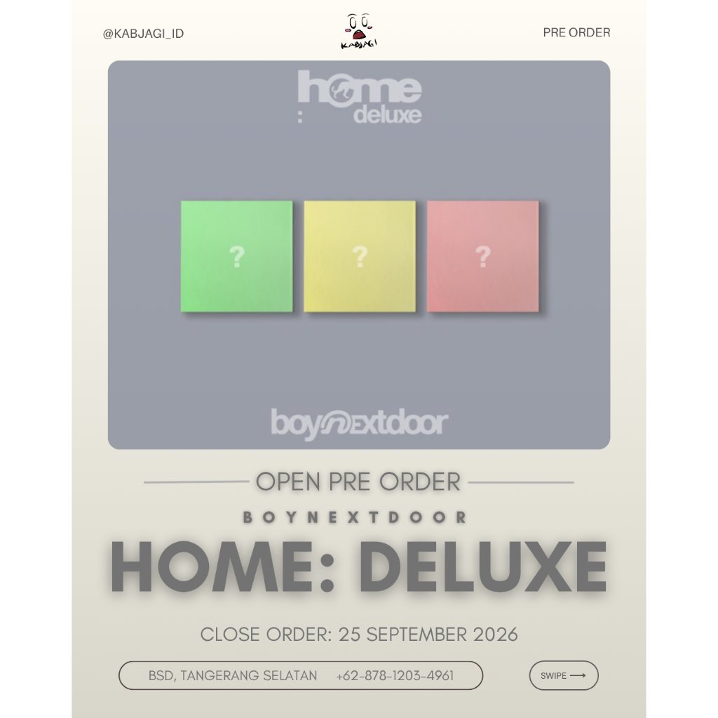 [PO] BOYNEXTDOOR - HOME: DELUXE