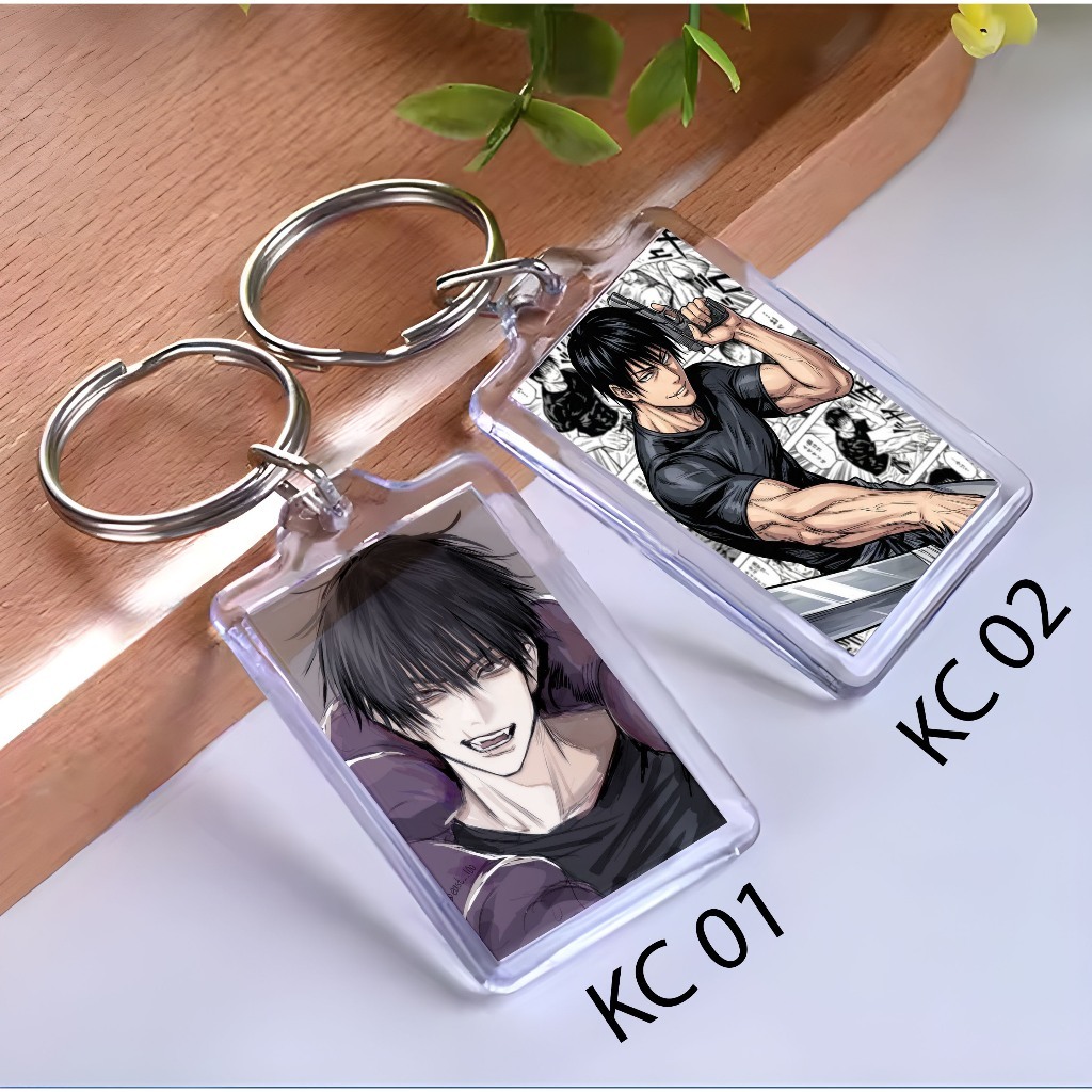 Keychain  Toji Fushiguro - Keychain Anime  Jujutsu Kaisen - Keychain - Toji Fushiguro
