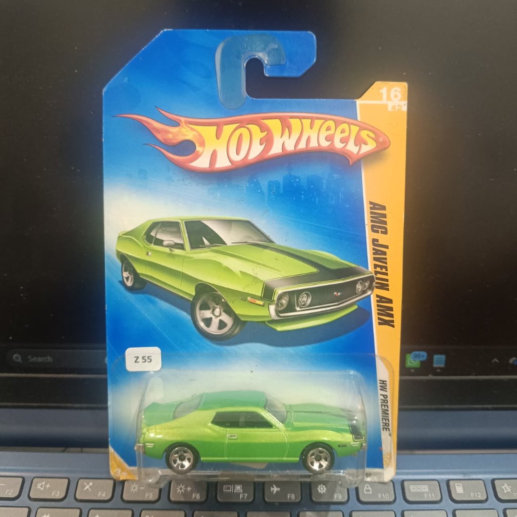 hot wheels AMC Javelin AMX Hw Premiere Green