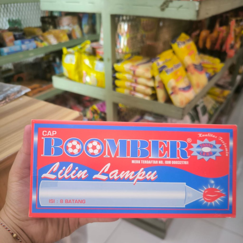 Lilin Boomber Lampu Isi 8 Batang Per Pak