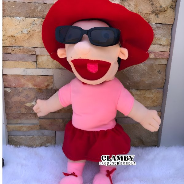 Boneka Tangan Muppet / Handpuppet Mainan Anak Karakter Anak Ceria Perempuan Laki-Laki