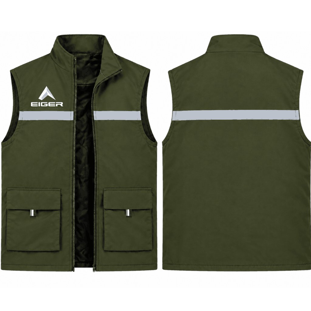 EIGER Original Rompi Pria Hiking Camping Outdoor | Rompi EIGER Original Pria Utility Outdoor Vest