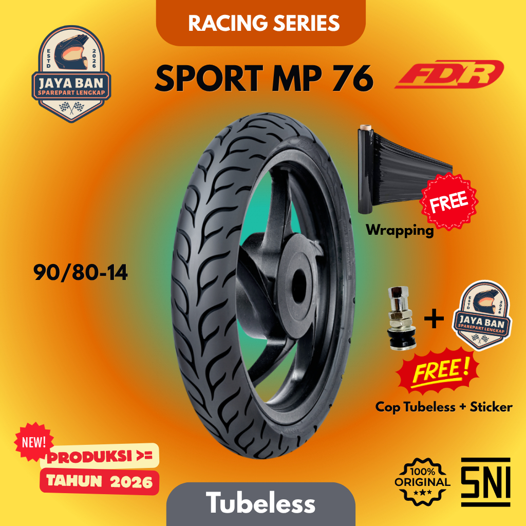 [ORI] Ban Donat FDR MP76 Ring 14 (Tubeless)