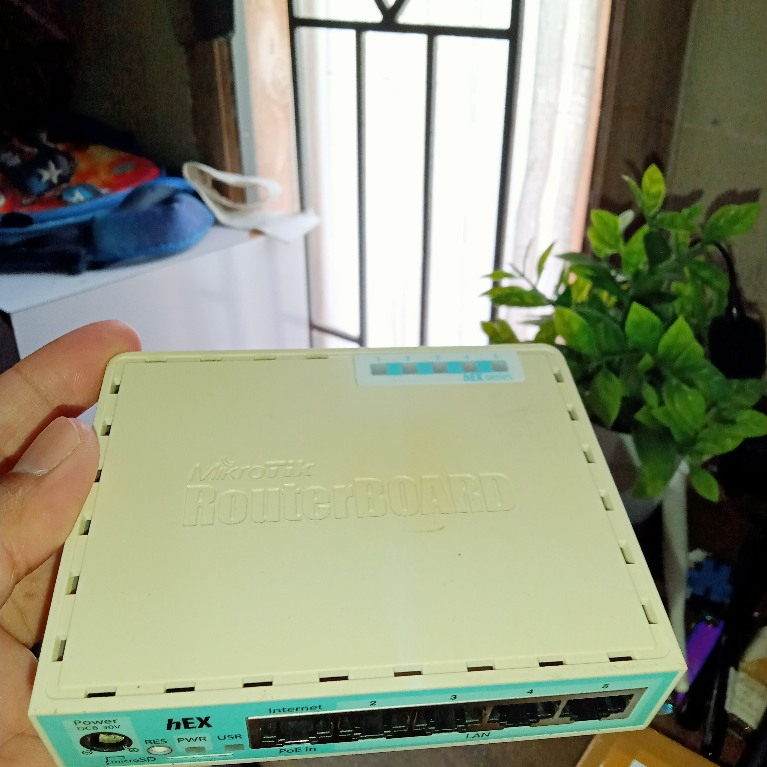 Mikrotik RB750GR3 Bekas Upgrade