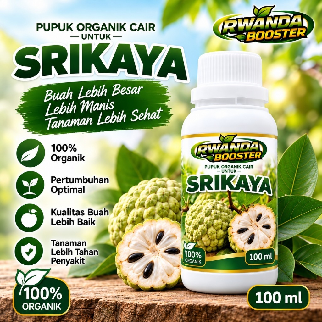 pupuk organik cair untuk tanaman Srikaya, pupuk cair untuk Srikaya agar subur, pupuk Srikaya agar ce