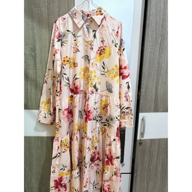 preloved outer dress bunga premium