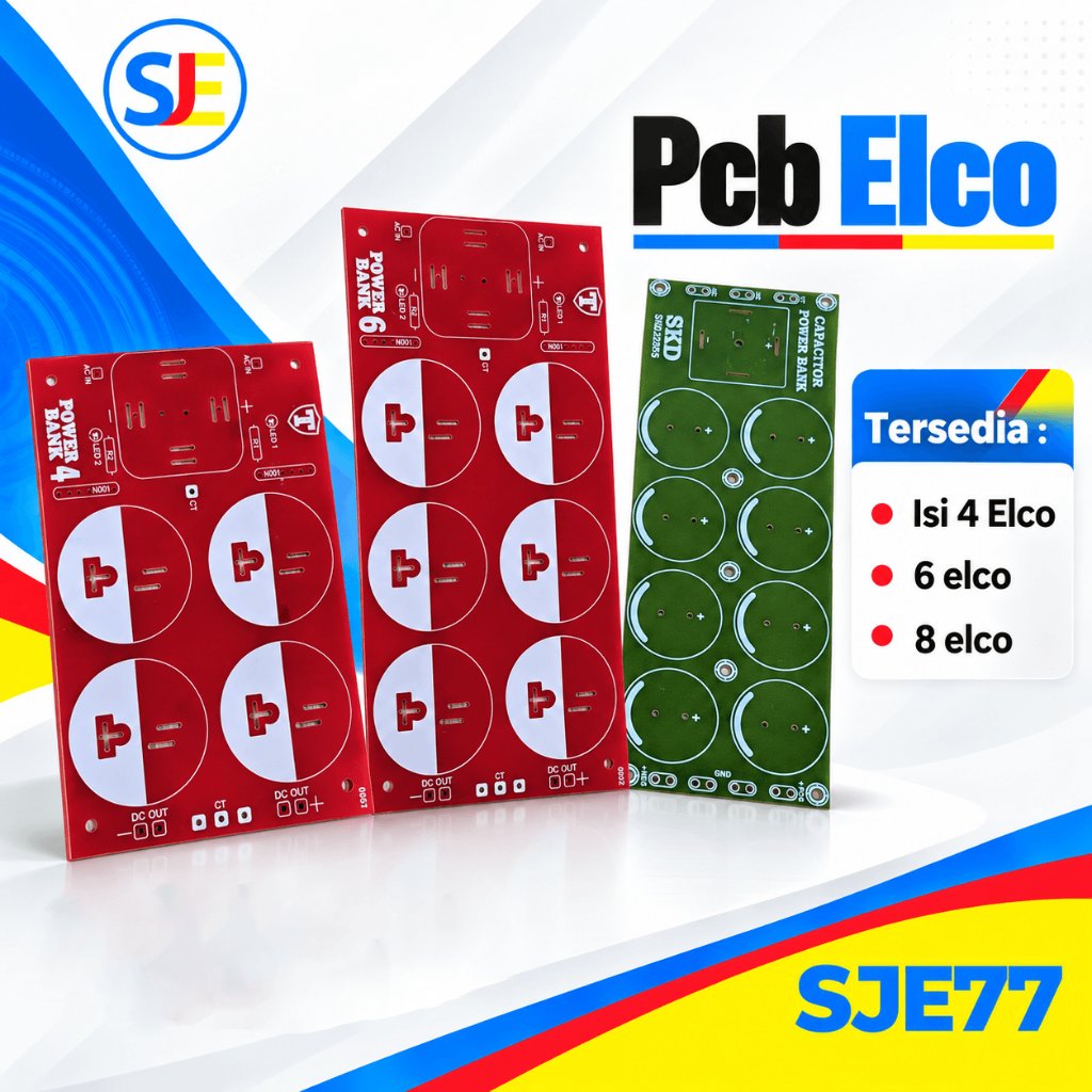 Pcb elco isi 4 / 6 / 8 Pcb elco 6 Pcb elco 8