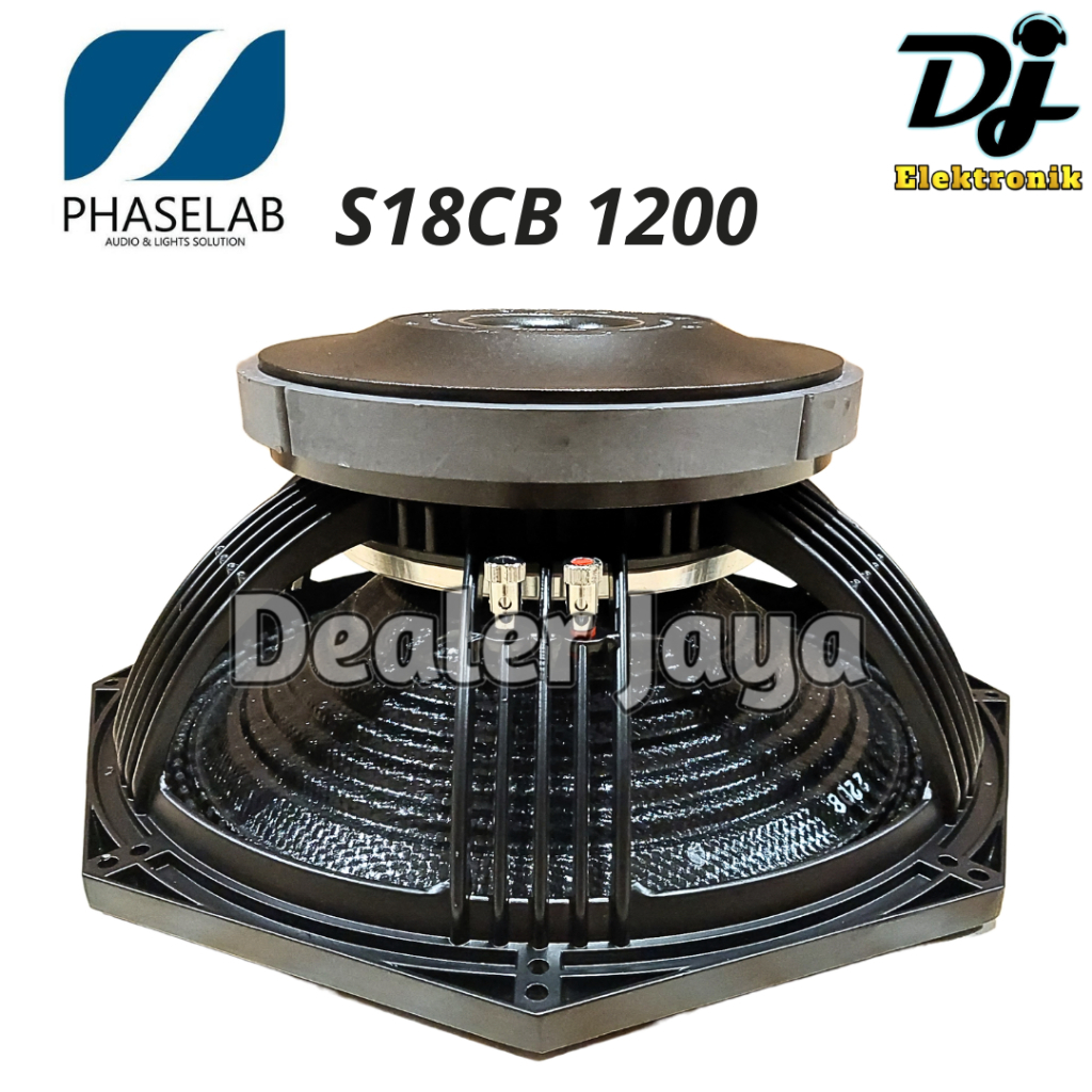 Speaker Komponen Phaselab / Phase Lab S18CB1200 / S18 CB1200 / S 18 CB 1200 - 18 inch
