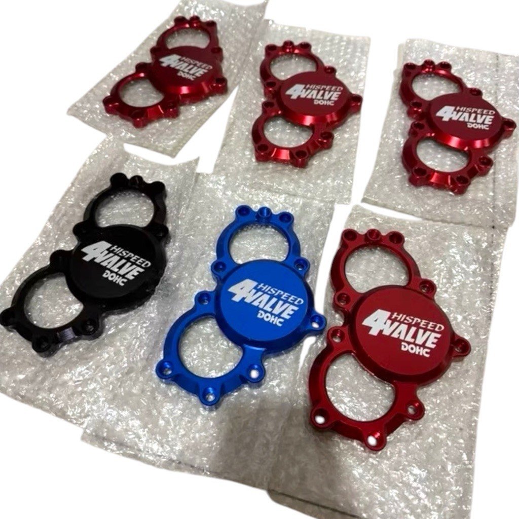 Cover Kaca Cnc Head Mio 4 Klep DOHC HISPEED HiSpeed Thailand Original