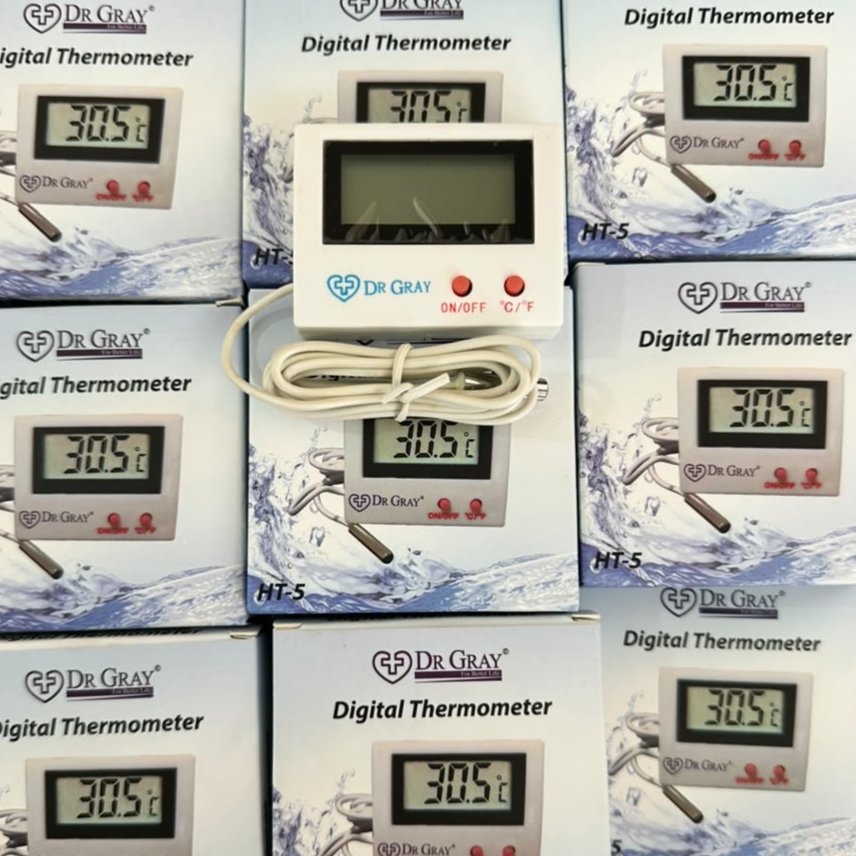 Thermometer Kulkas Digital / Alat Ukur Suhu Kulkas / Termometer Kulkas