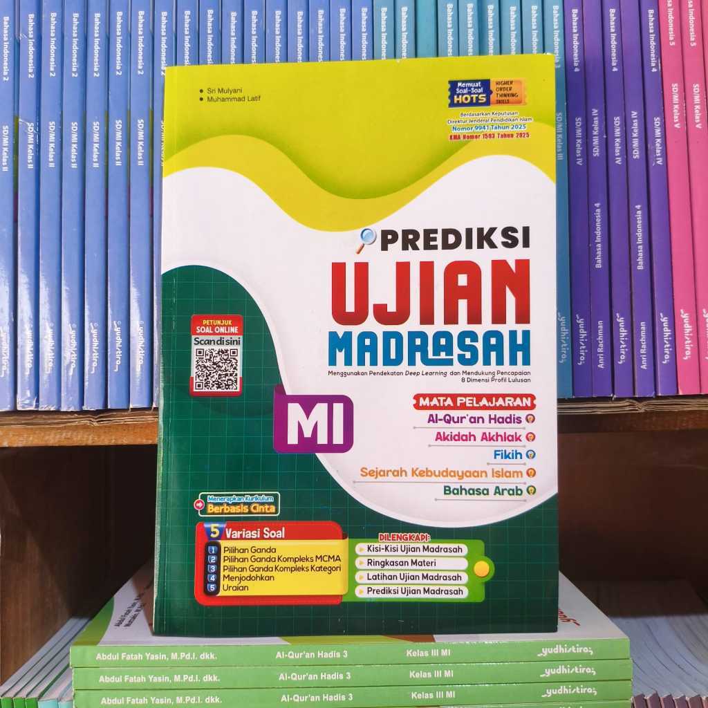 Buku Prediksi Ujian Madrasah Ibtidaiyah MI Putra Nugraha