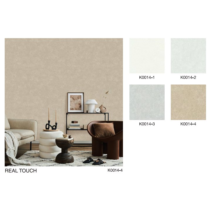 WALLPAPER DINDING DENGAN MOTIF CEMENT MODERN ESSENCE