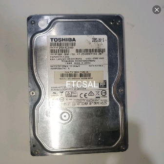 HDD Toshiba 1TB 3.5 SATA Rusak - Masih Terdeteksi BIOS - Cocok Donor Sparepart