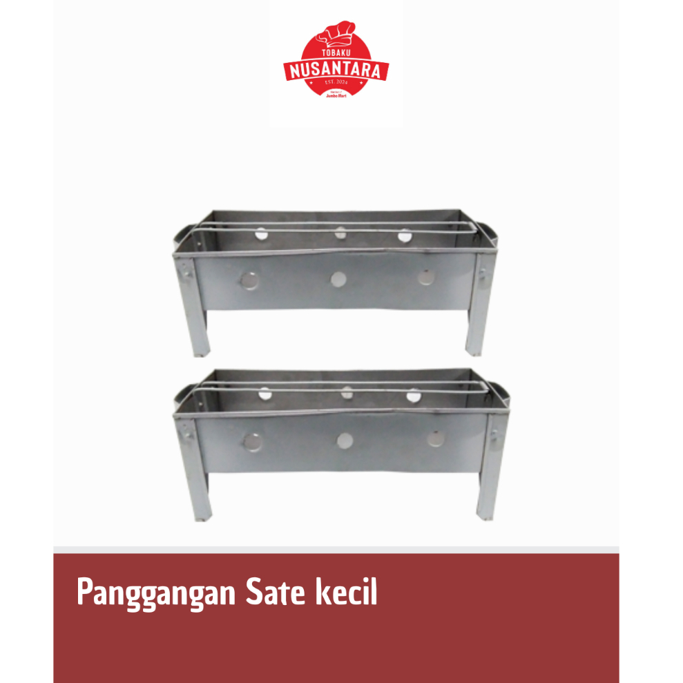 Panggangan Sate Kecil Stainless untuk Bakar Sate
