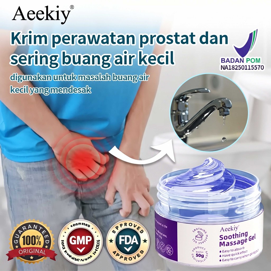 Aeekiy Gel Herbal – Bantu Jaga Kesehatan Prostat Secara Alami