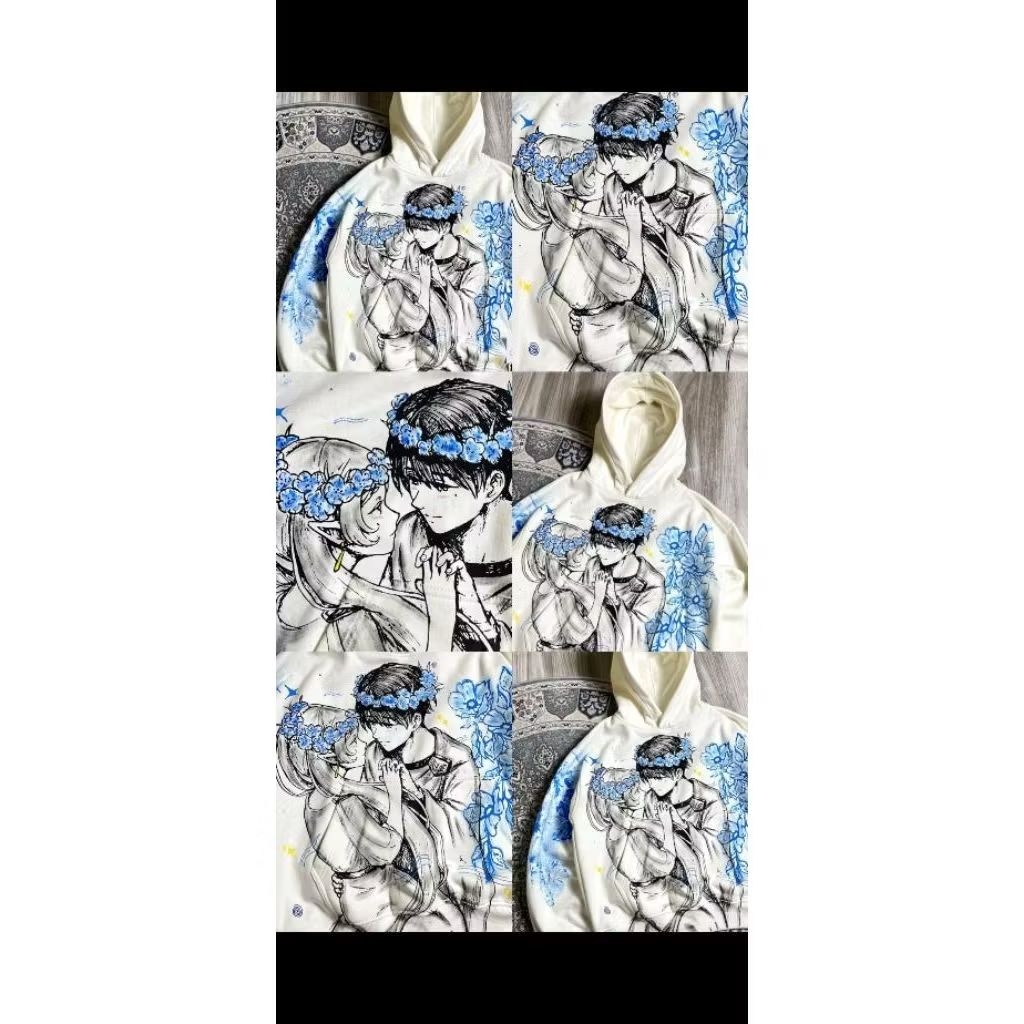 HOODIE REWORK ANIME FRIEREN HIMMEL NEW