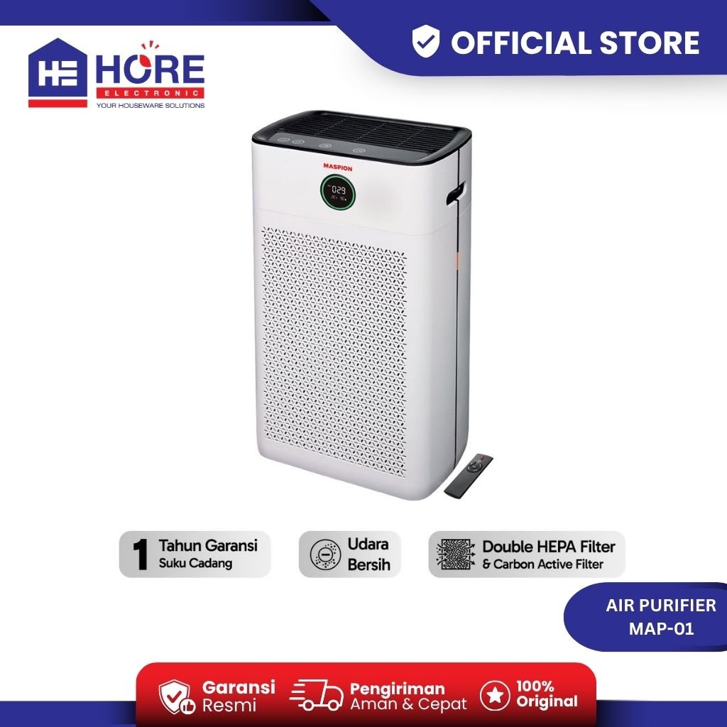Maspion Pembersih udara Air Purifier MAP-01