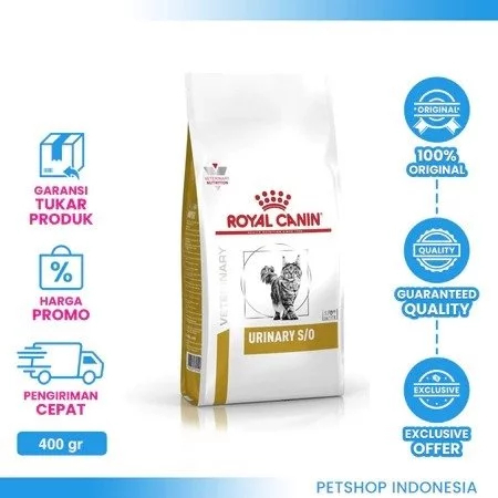 ROYAL CANIN URINARY S/O CAT-ROYAL CANIN URINARY S/O FELINE-RC URINARY S/O-RC MASALAH SALURAN KENCING