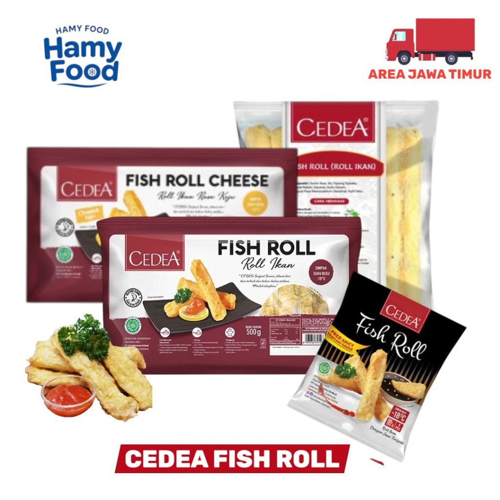 Cedea Fish Roll Original / Cedea Fish Roll Cheese