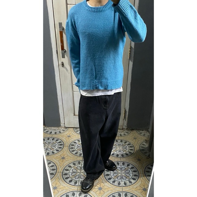 YSK COMPANY Soft Fuzzy Knit Sweater.