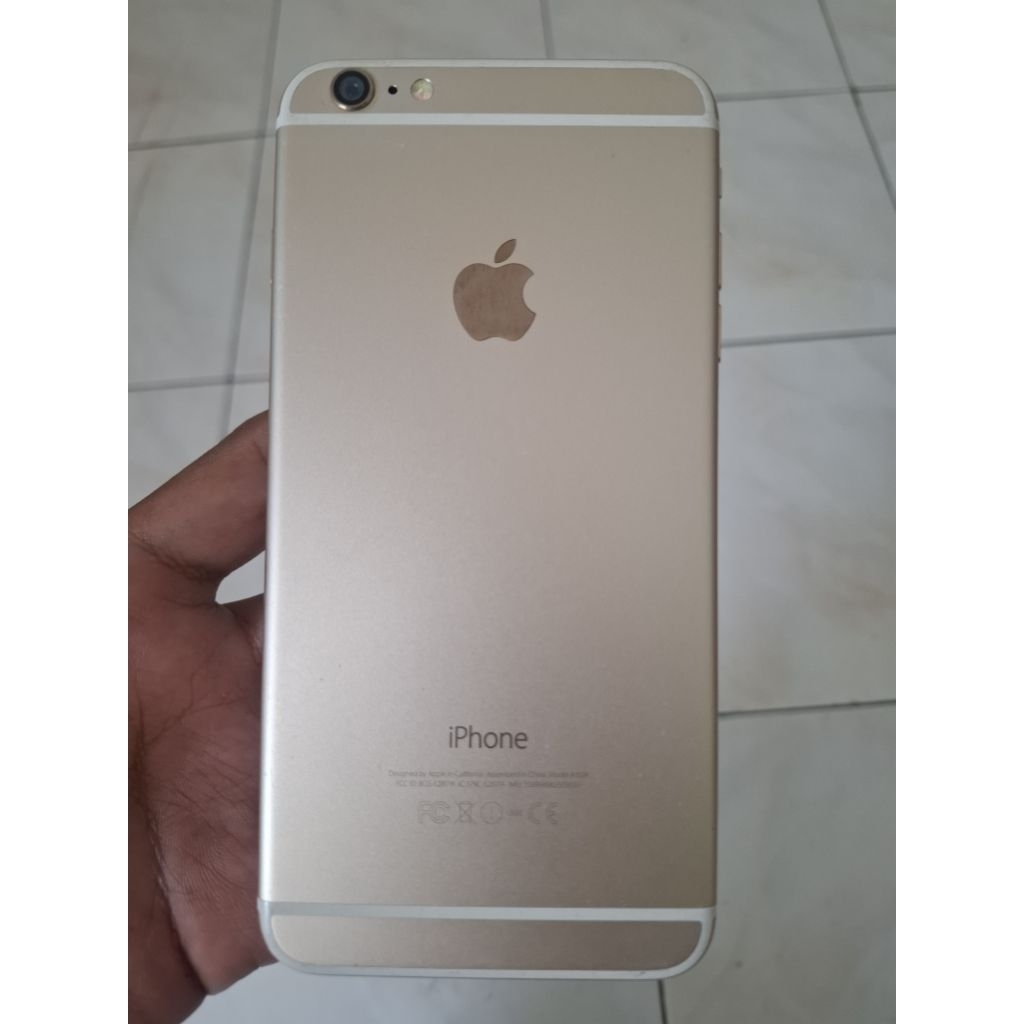 HP Apple iPhone warna emas bekas (mati total)