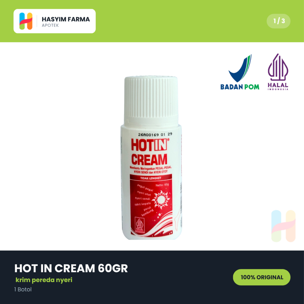Hot In Cream Botol 60 ml