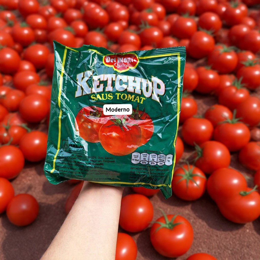 Delmonte saus tomat sachet - Delmonte tomat sachet