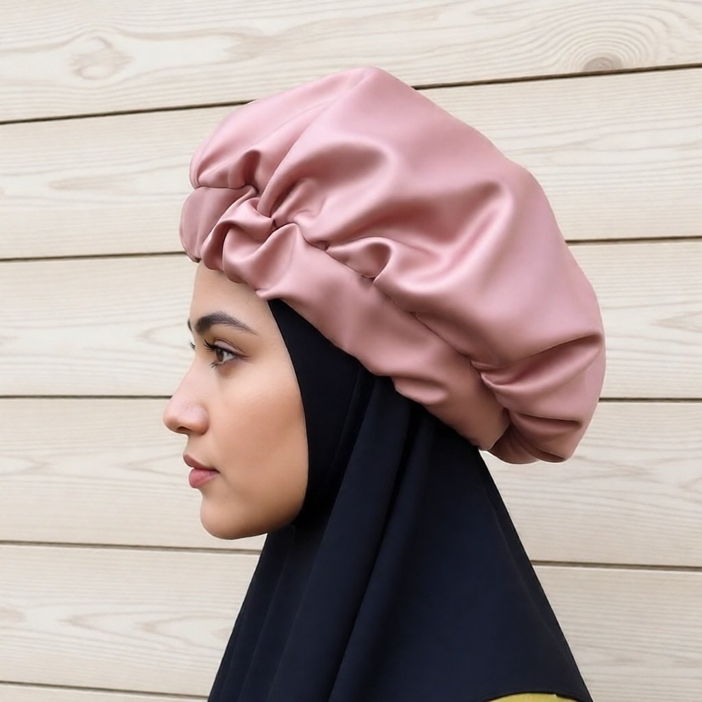 HAIR BONNET SILK - SUTRA SILK satin bonnet - Hair bonnet silk premium berkualitas High