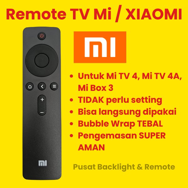 REMOTE REMOT TV XIAOMI Mi TV REMOTE SMART TV XIAOMI / REMOTE TV Mi / REMOTE TV XIAOMI Mi TV 4 Mi TV 