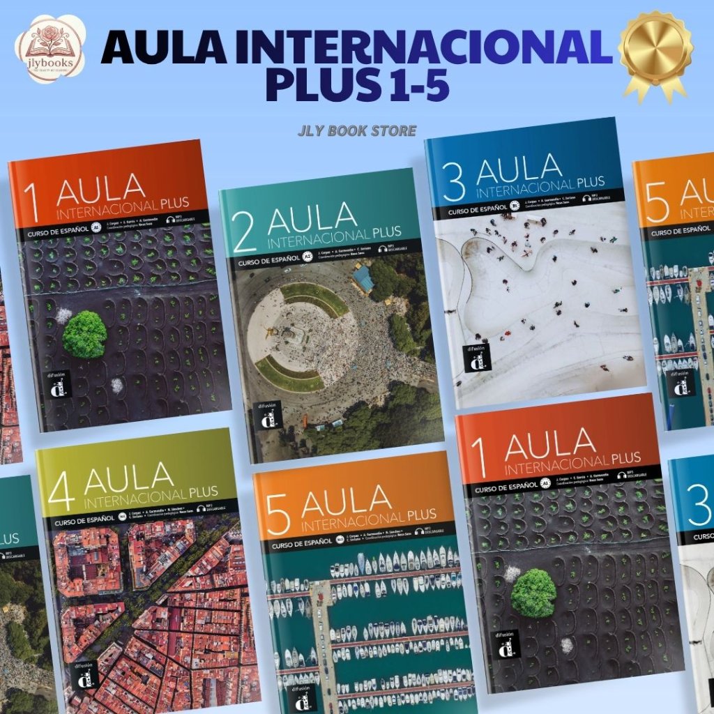 Buku Bahasa Spanyol Aula Internacional Plus 1-5