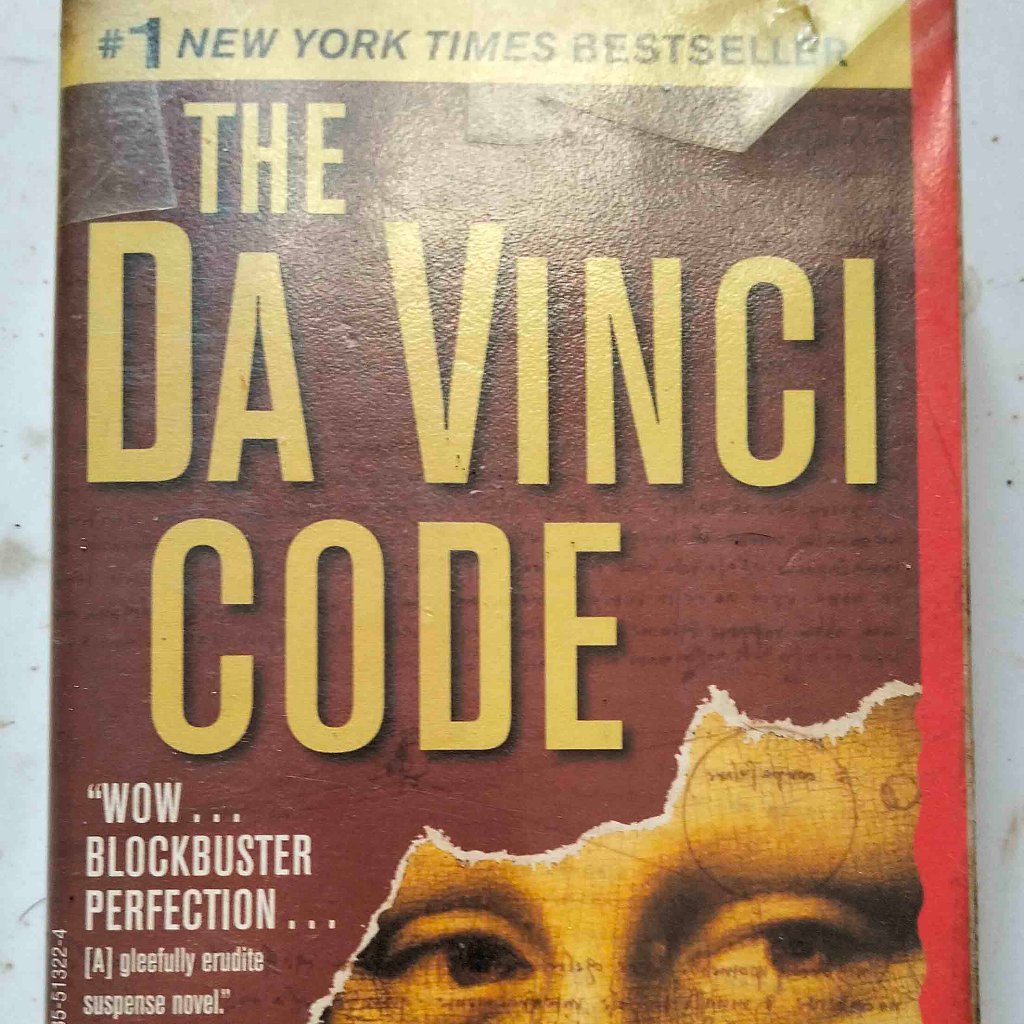 Novel The Da Vinci Code - Dan Brown. Ori, Bahasa Inggris