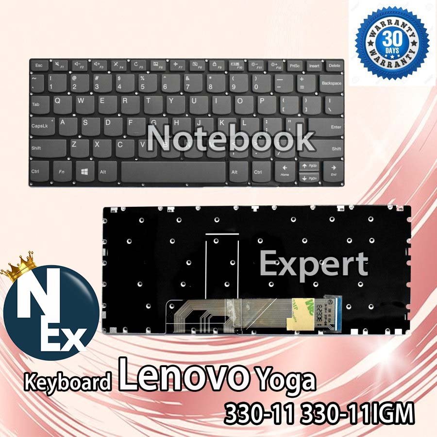 KEYBOARD FOR LAPTOP LENOVO YOGA 330-11 330-11IGM - TOMBOL DELETE