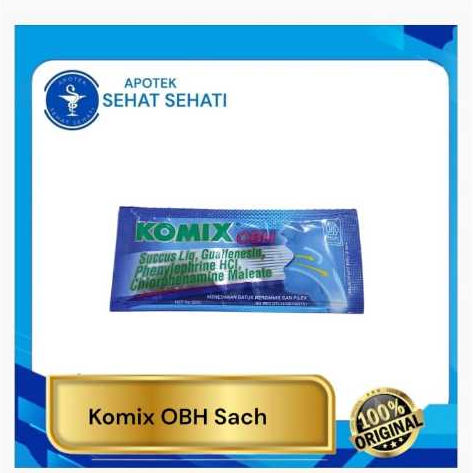 Komix OBH Batuk Berdahak Sachet Meredakan Pilek
