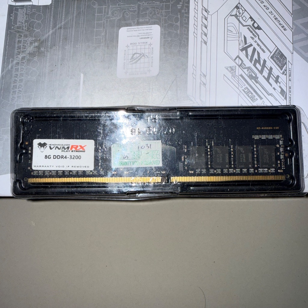 RAM VenomRX DDR4 8GB 3200mhz - Venom RX DDR4 8GB 3200mhz - RAM DDR4 8gb 3200mhz - RAM TEAM ELITE 8GB