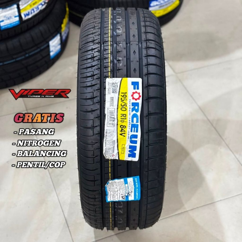 Ban mobil baru 195 50 r16 murah forceum phi 195/50 R16 tubles