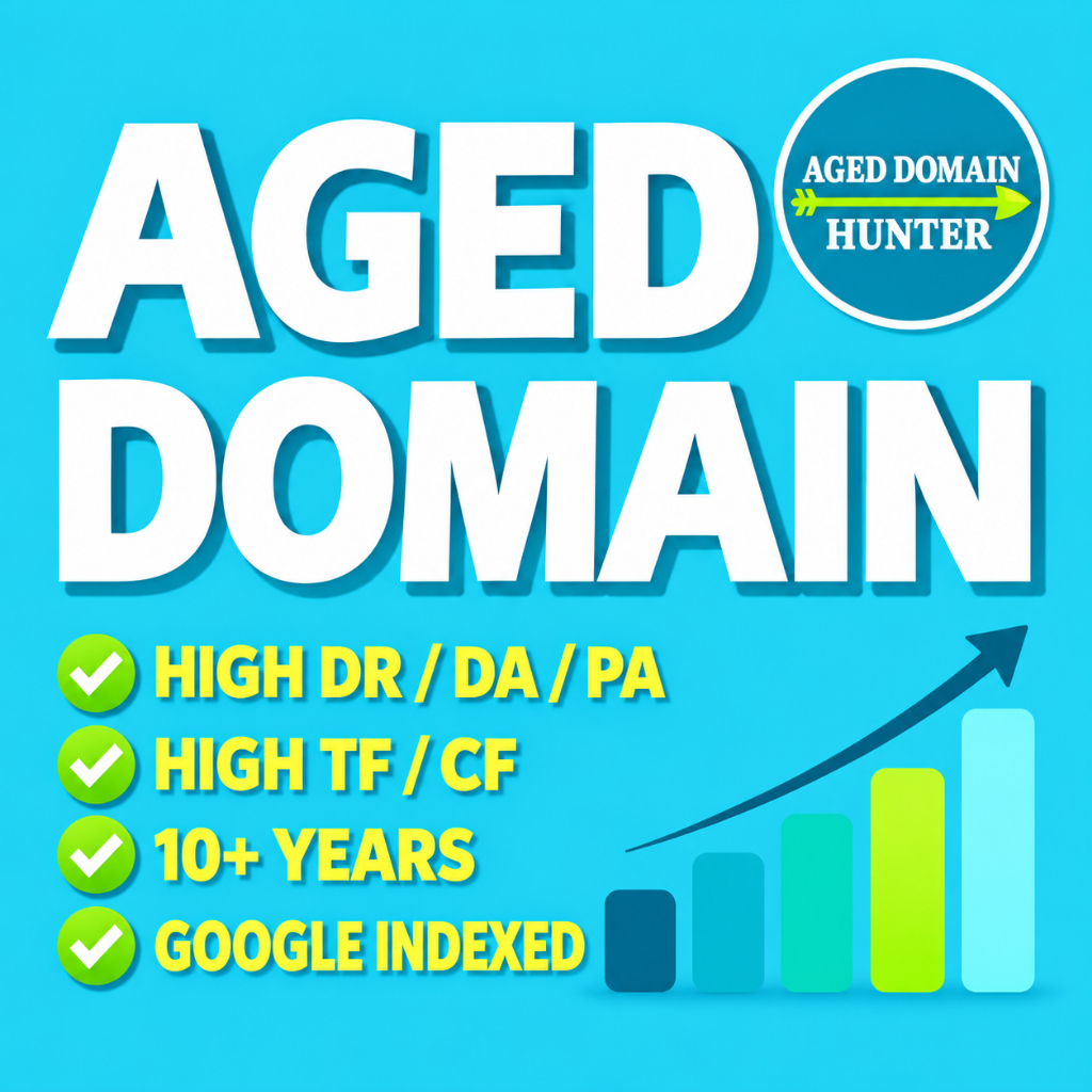 Aged Domain High DR DA PA CF TF