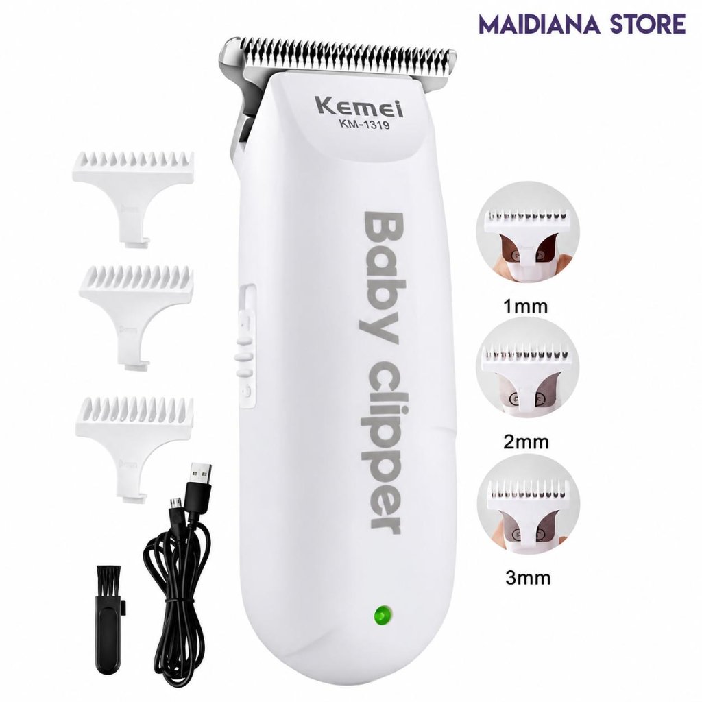 Kemei km 1319 baby hair shaver baby kemei shaving machine km 1319