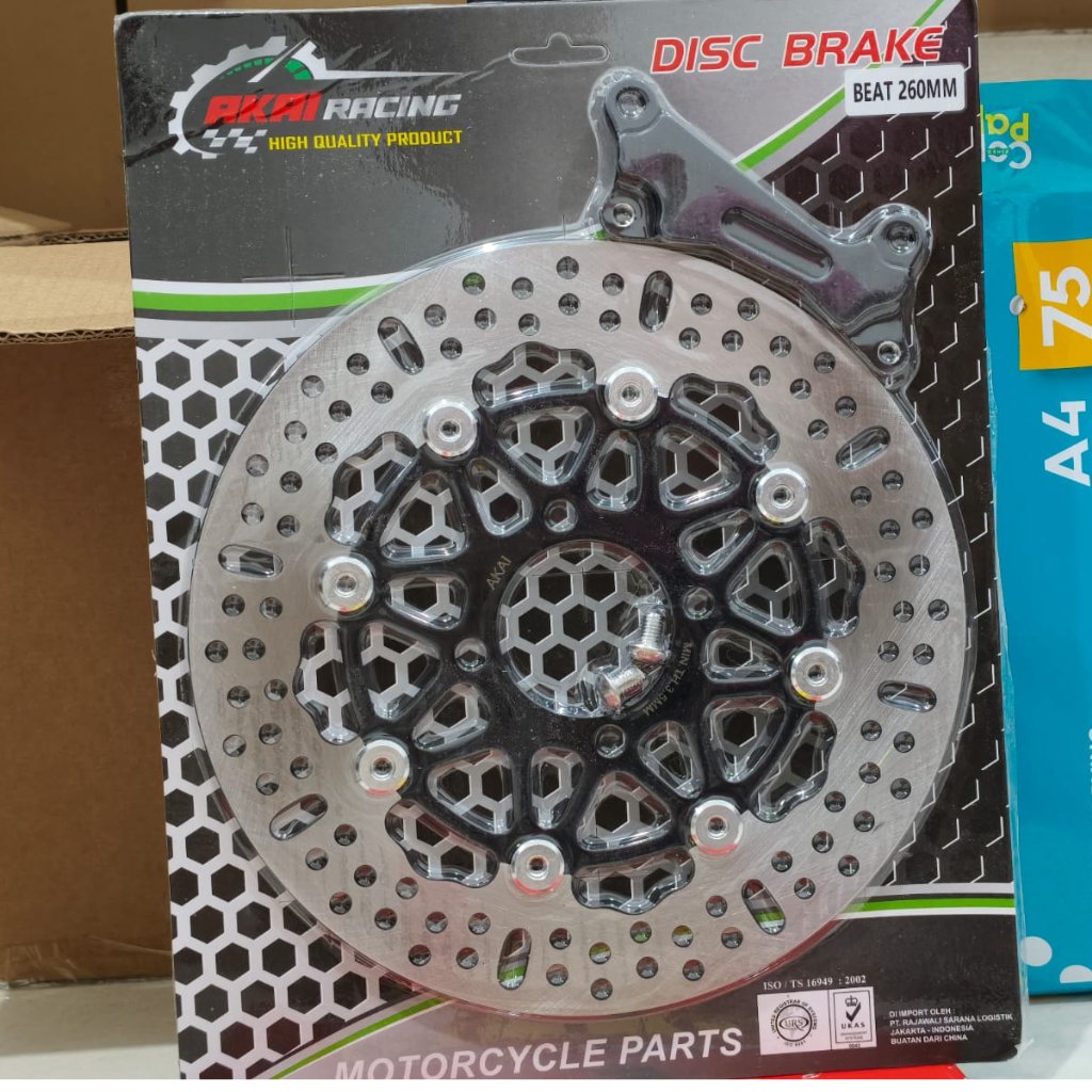PIRINGAN CAKRAM DEPAN 260MM DISC BRAKE 260 MM COPY KTC PSM BEAT VARIO VARIO 110 VARIO 160 ABS  BEAT 