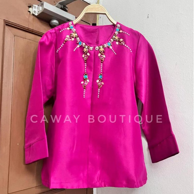 CawayBoutique-Kebaya /Atasan/Blouse Matahari Payet Tafeta Bridal Pesta kebaya Wanita