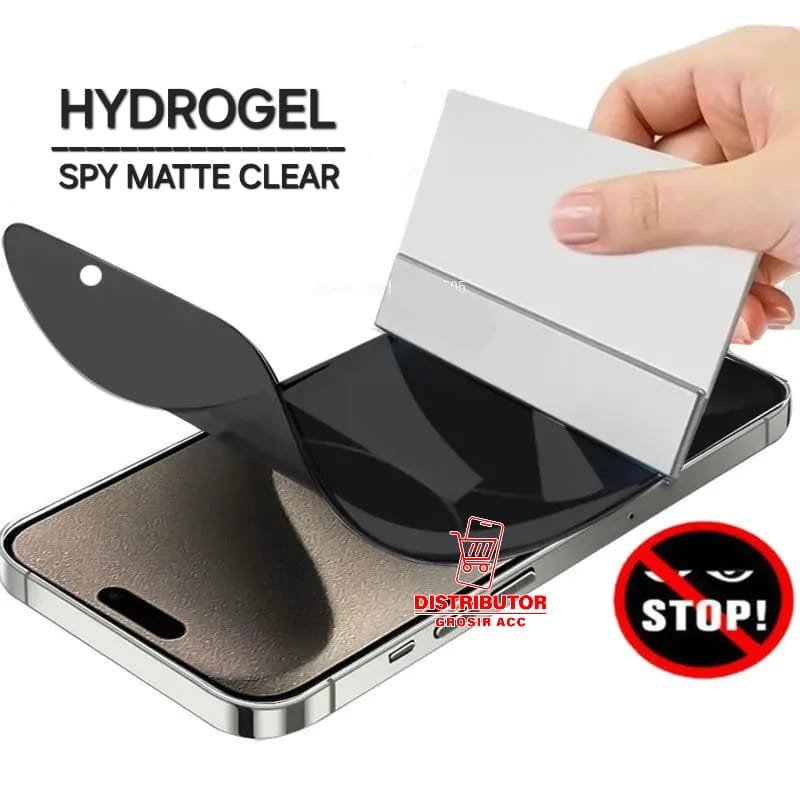 Antigores Hydrogel Spy Matte Privacy for Realme Narzo Realme Narzo 30A Realme Narzo 50 Realme Narzo 