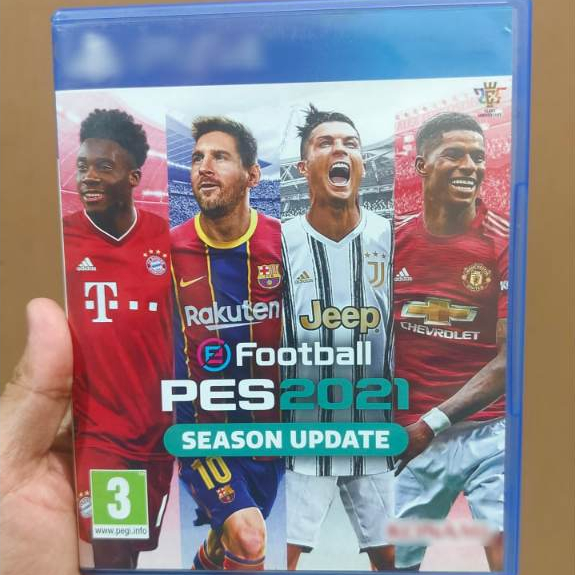 BD Kaset PS 4 Second Murah Original Playstation - PES 2021 SEASON UPDATE