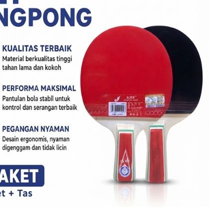 BET PINGPONG - BED PINGPONG - RAKET PINGPONG TENIS MEJA SPORT OLAHRAGA