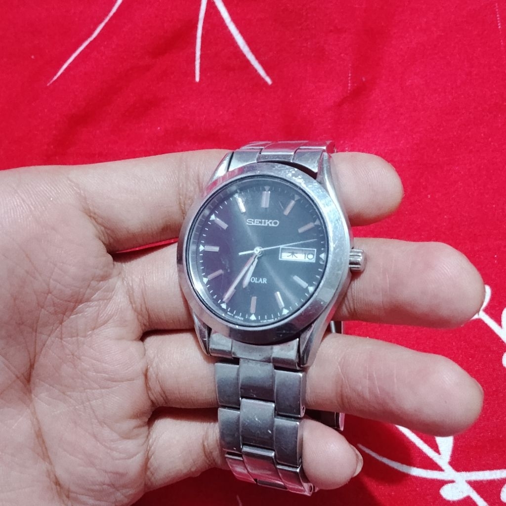 Seiko Jam Tangan Pria Radio Wave Solar