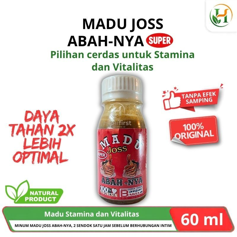 Madu Joss Abah-nya SUPER 60ml - ORIGINAL - Madu Joss Abahnya super