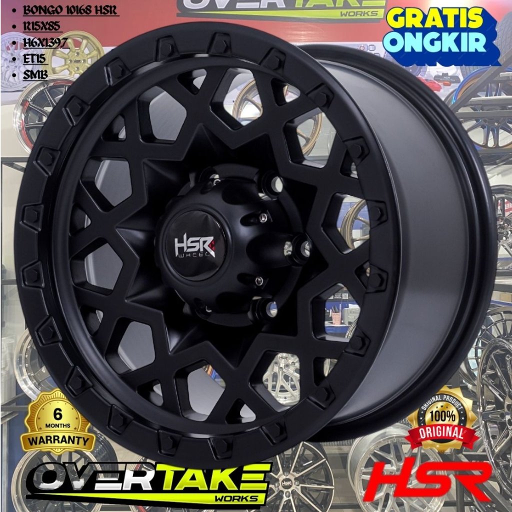 BONGO 10168 HSR R15X85 H6X139,7 ET15 SMB