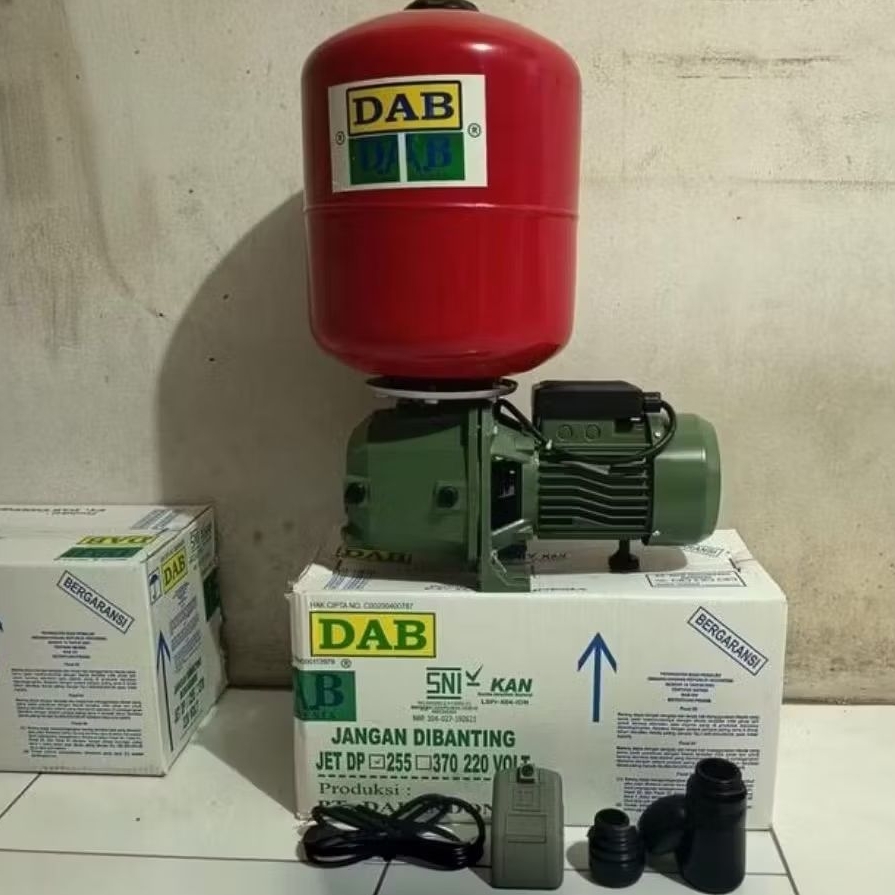 DAB Pompa Air Jet Pump DP 255Watt Jet pump + tabung Pompa air Sumur dalam