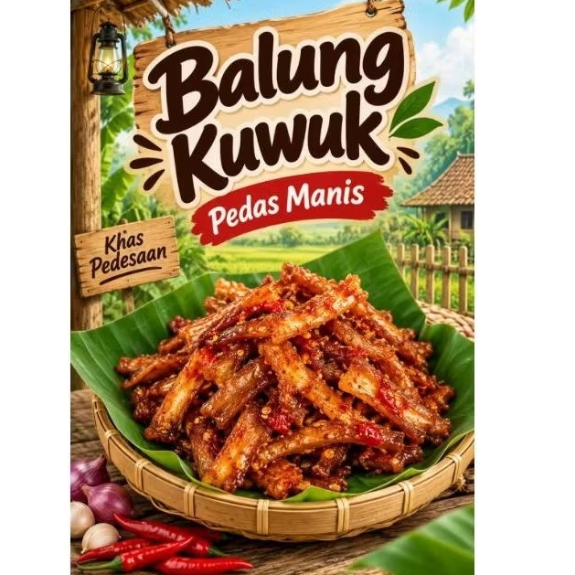 Balung Kuwu Pedas Manis Khas Pedesaan