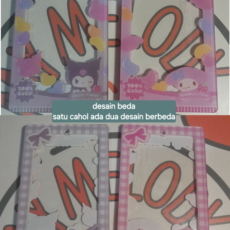 CAHOL ACRYLIC SANRIO MY MELODY & KUROMI