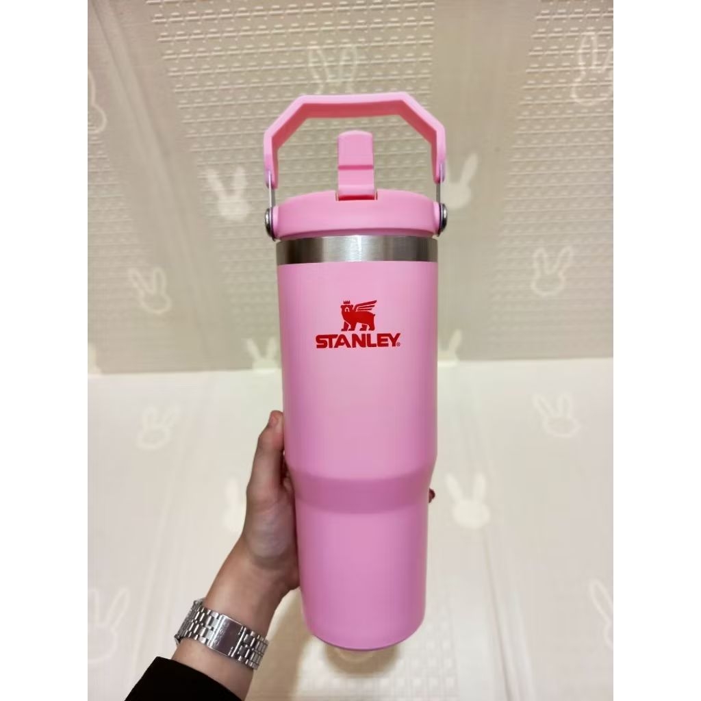 Tumbler Stanley Stainless Steel 887ml - Pink Polos